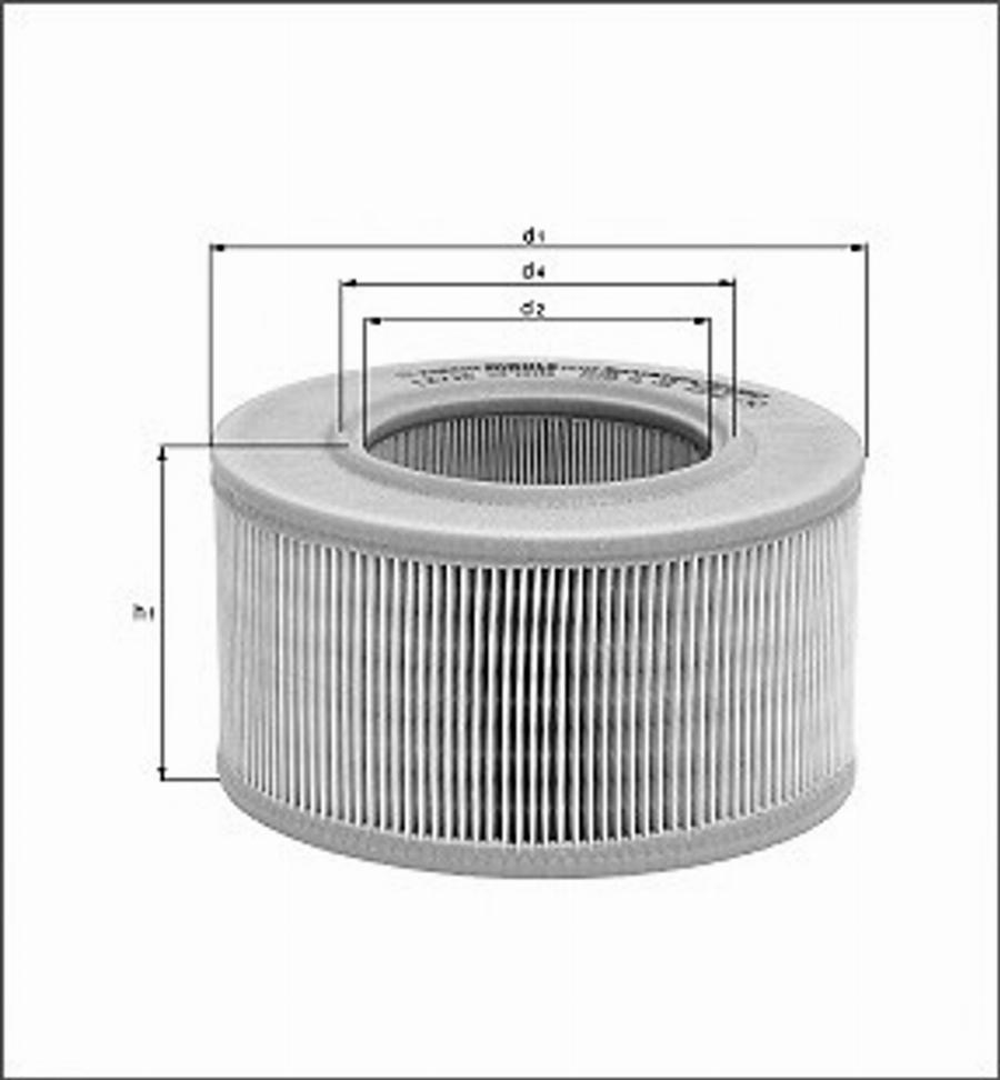Magneti Marelli 154077169700 - Filtru aer allinparts.ro