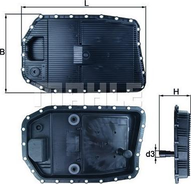 Magneti Marelli 154072438180 - Filtru hidraulic, cutie de viteze automata - allinparts.ro