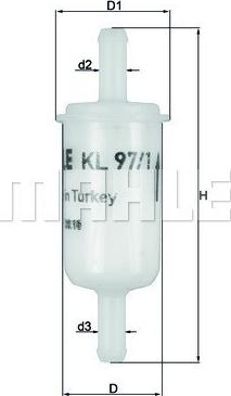 Magneti Marelli 154072427453 - Filtru combustibil - allinparts.ro