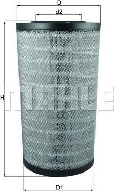 Magneti Marelli 154072389422 - Filtru aer - allinparts.ro