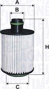 Magneti Marelli 153071762490 - Filtru ulei allinparts.ro