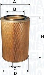 Magneti Marelli 153071760525 - Filtru aer - allinparts.ro