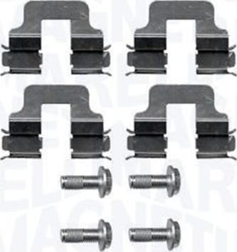Magneti Marelli 363915110069 - Set accesorii, placute frana - allinparts.ro