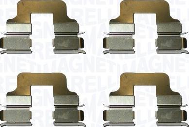 Magneti Marelli 363915110064 - Set accesorii, placute frana - allinparts.ro