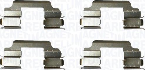 Magneti Marelli 363915110063 - Set accesorii, placute frana allinparts.ro