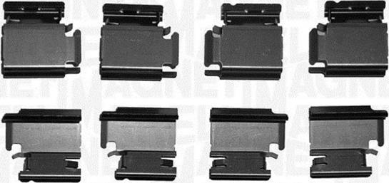 Magneti Marelli 363915110038 - Set accesorii, placute frana allinparts.ro