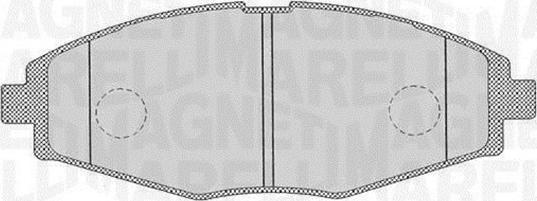 Magneti Marelli 363916060164 - Set placute frana,frana disc - allinparts.ro