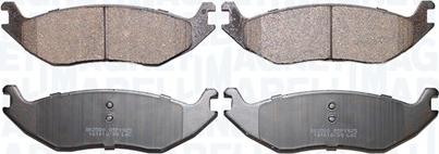 Magneti Marelli 363916061484 - Set placute frana,frana disc allinparts.ro