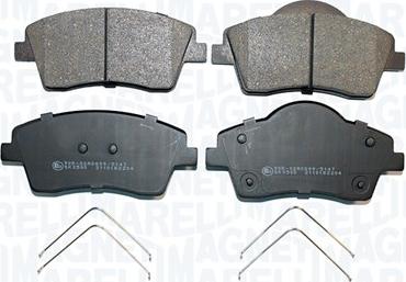 Magneti Marelli 363916061338 - Set placute frana,frana disc - allinparts.ro
