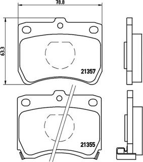 BENDIX 510110 - Set placute frana,frana disc allinparts.ro