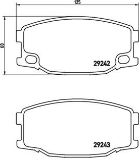 Magneti Marelli 363700454035 - Set placute frana,frana disc allinparts.ro