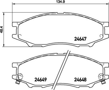 Magneti Marelli 363700456083 - Set placute frana,frana disc - allinparts.ro