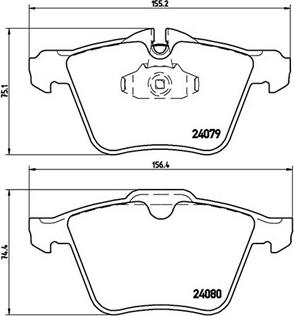 ABE C1J004ABE - Set placute frana,frana disc allinparts.ro
