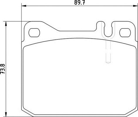 Magneti Marelli 363700204141 - Set placute frana,frana disc allinparts.ro