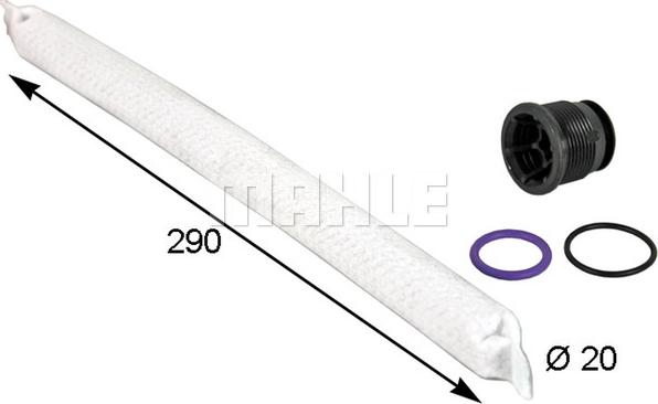 MAHLE AD 93 000P - Uscator,aer conditionat - allinparts.ro