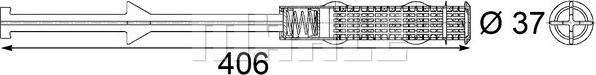 MAHLE AD 59 000P - Uscator,aer conditionat allinparts.ro
