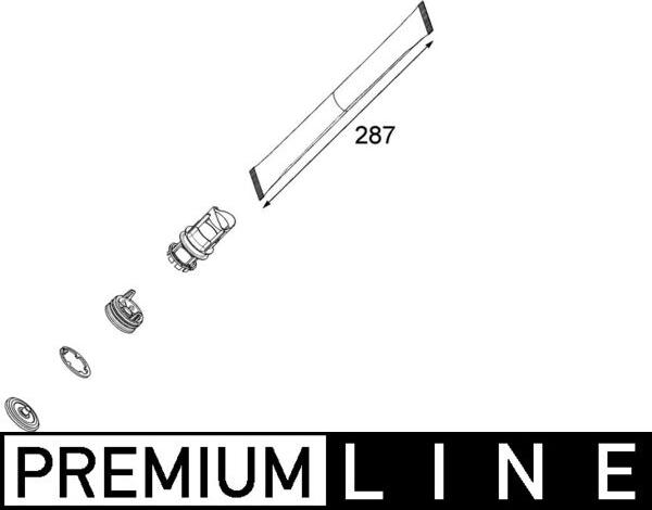 MAHLE AD 1 000P - Uscator,aer conditionat allinparts.ro