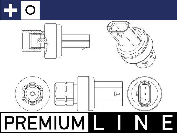 MAHLE ASE 13 000P - Comutator presiune, aer conditionat allinparts.ro