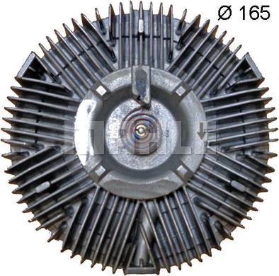 MAHLE CFC 1 000P - Cupla, ventilator radiator - allinparts.ro