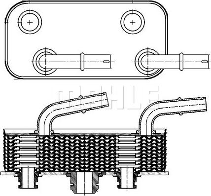MAHLE CLC 180 000S - Radiator racire ulei, cutie de viteze automata - allinparts.ro