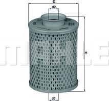MAHLE HX 5 - Filtru hidraulic, sistem directie allinparts.ro