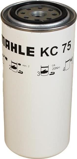 MAHLE KC 75 - Filtru combustibil - allinparts.ro