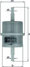 MAHLE KL 63 OF - Filtru combustibil allinparts.ro