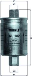 MAHLE KL 182 - Filtru combustibil allinparts.ro