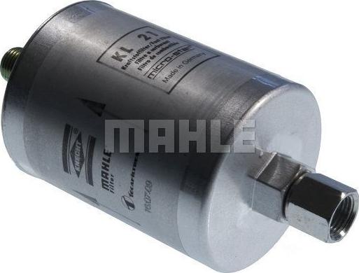 MAHLE KL 21 - Filtru combustibil - allinparts.ro