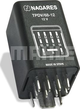 MAHLE MHG 39 - Unitate de control,bujii incandescente - allinparts.ro
