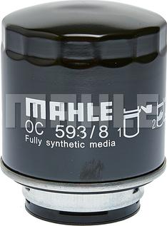 MAHLE OC 593/8 - Filtru ulei - allinparts.ro