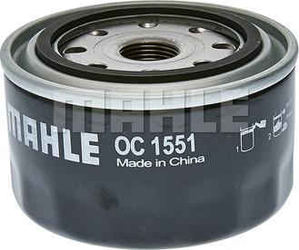 MAHLE OC 1551 - Filtru ulei - allinparts.ro