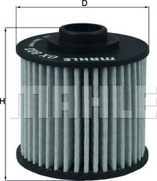 MAHLE OX 803 - Filtru ulei allinparts.ro