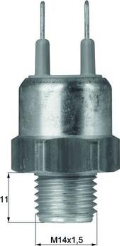 MAHLE TSW 15D - Comutator temperatura, ventilator radiator - allinparts.ro