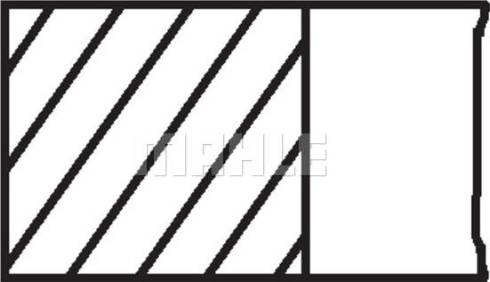 MAHLE 039 RS 10117 0N0 - Set segmenti piston allinparts.ro