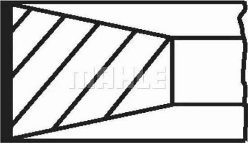 MAHLE 014 72 N1 - Set segmenti piston allinparts.ro