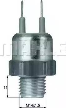 MAHLE TSW 22D - Comutator temperatura, ventilator radiator - allinparts.ro