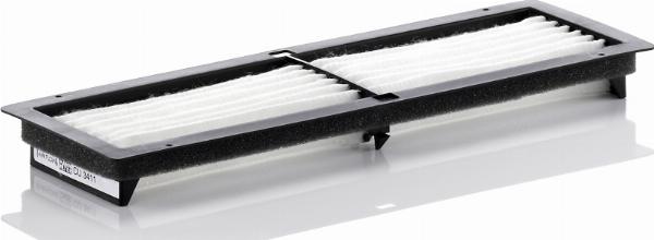 Mann-Filter CU 3411 - Filtru, aer habitaclu - allinparts.ro