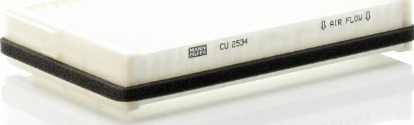 Mann-Filter CU 2534 - Filtru, aer habitaclu allinparts.ro