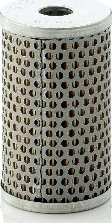 Mann-Filter H 601/4 - Filtru hidraulic, sistem directie allinparts.ro