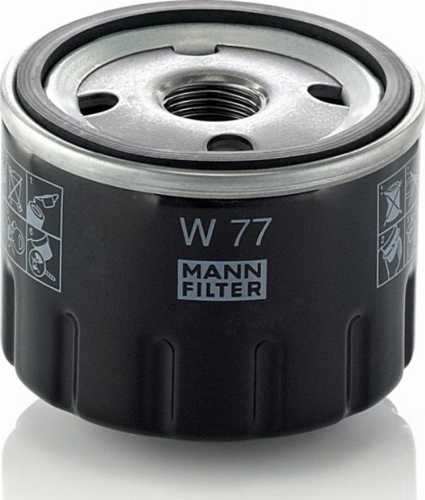 Mann-Filter W 77 - Filtru ulei - allinparts.ro