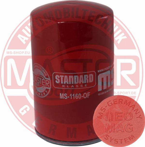 MASTER-SPORT 1160-OFMG-PCS-MS - Filtru ulei - allinparts.ro