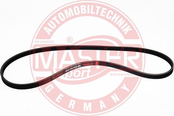 MASTER-SPORT 4PK1100-PCS-MS - Curea transmisie cu caneluri - allinparts.ro