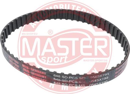 MASTER-SPORT 648-SD-PCS-MS - Curea de distributie - allinparts.ro