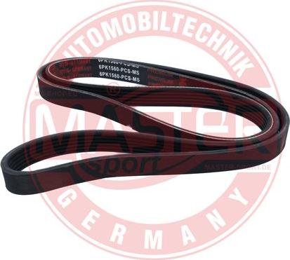 MASTER-SPORT 6PK1560-PCS-MS - Curea transmisie cu caneluri - allinparts.ro