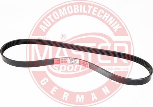MASTER-SPORT 6PK1100-PCS-MS - Curea transmisie cu caneluri allinparts.ro