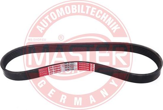 MASTER-SPORT 6PK745-PCS-MS - Curea transmisie cu caneluri - allinparts.ro