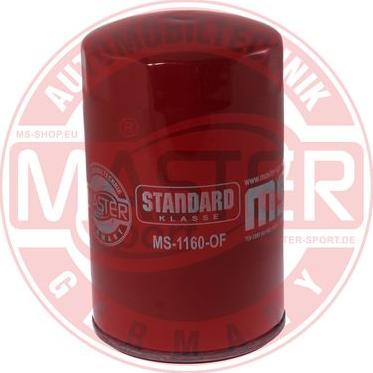MASTER-SPORT 1160-OF-PCS-MS - Filtru ulei - allinparts.ro