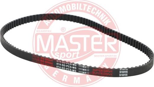 MASTER-SPORT 874-SD-PCS-MS - Curea de distributie - allinparts.ro