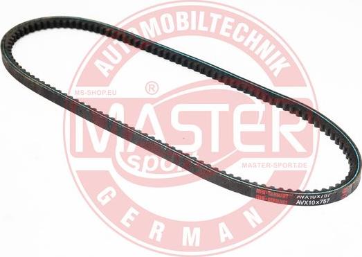 MASTER-SPORT AVX-10X757-PCS-MS - Curea transmisie - allinparts.ro